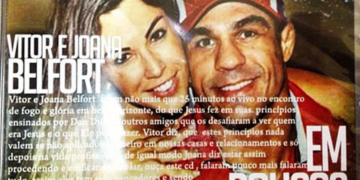 Vitor Belfort E Joana Prado Lan Am Cd Mensagem Para Casais Guiame