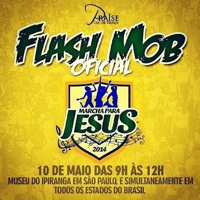 Flash Mob da Marcha Para Jesus