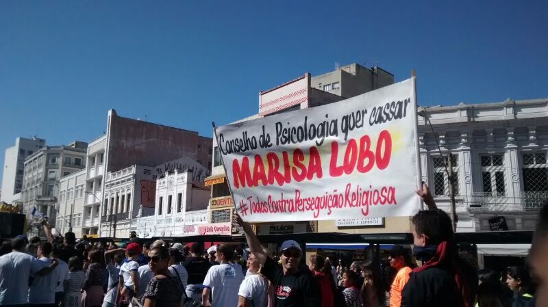 Cristãos prestam solidariedade a Marisa Lobo: "#TodosContraPerseguiçãoReligiosa"