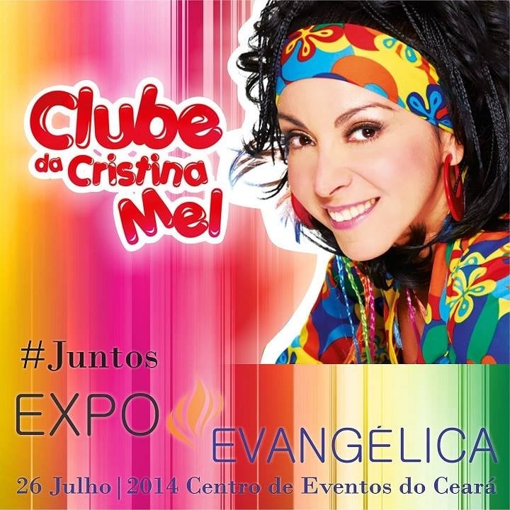 Cristina Mel estará na ExpoEvangélica 2014, em Fortaleza (CE)