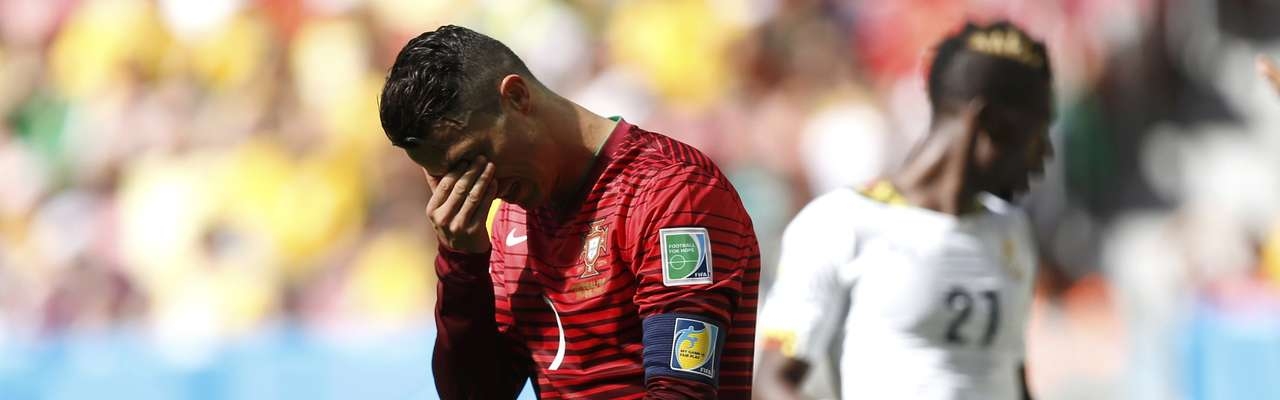 Cristiano Ronaldo não conseguiu carregar sozinho nas costas a seleção de Portugal