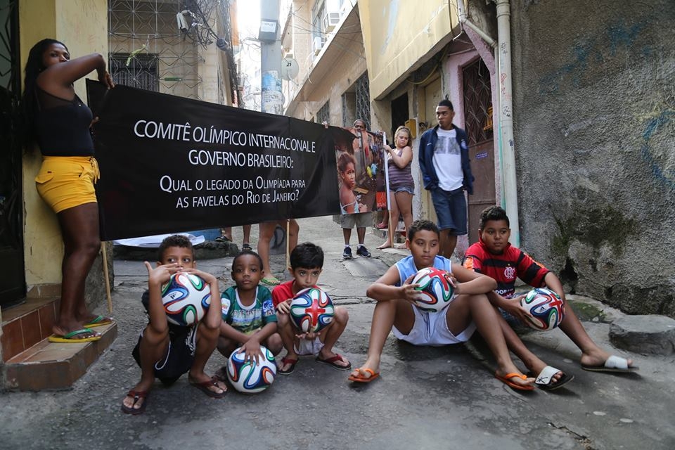 Rio de Paz _ protesto Olimpíada
