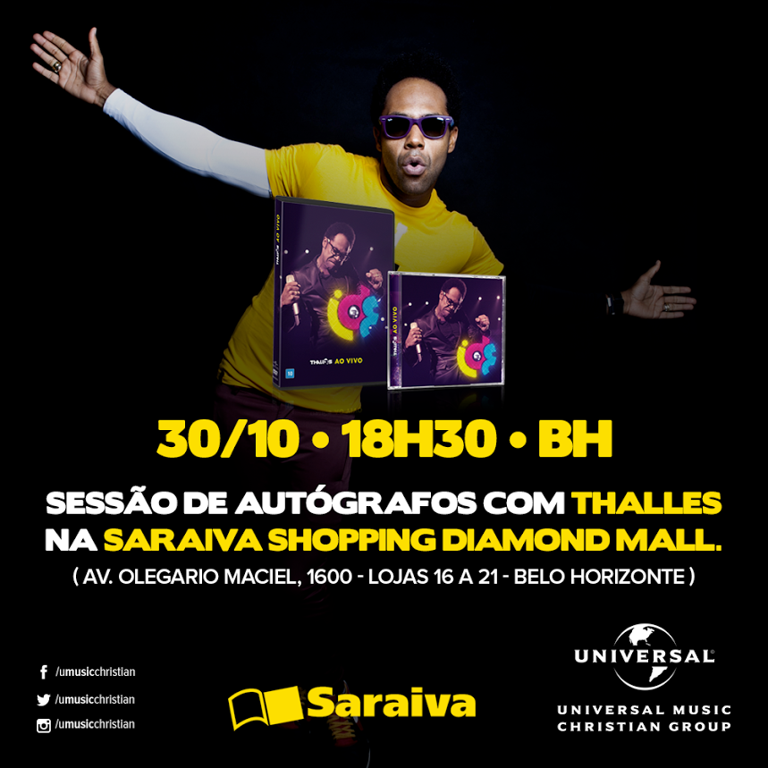 Thalles Roberto realiza Pocket Show nesta quinta-feira (30), em Belo Horizonte (MG)