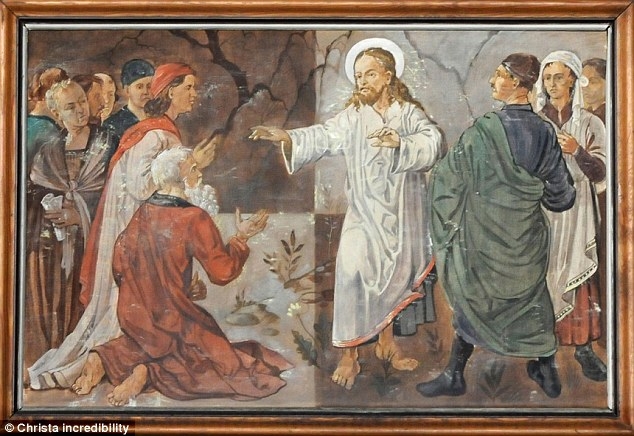 Pintura coloca Jesus Cristo e Hitler na mesma cena e gera polêmica na Alemanha
