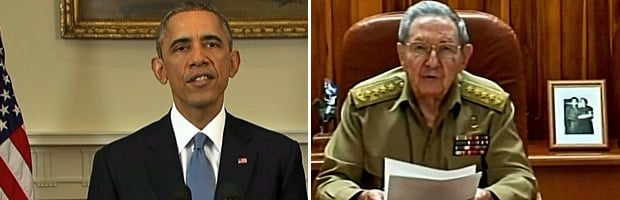 Obama e Raúl