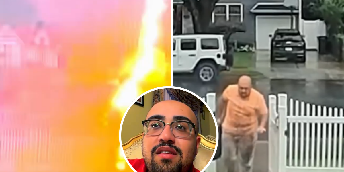 Homem sobrevive milagrosamente após ser atingido por raio: ‘Fui à igreja agradecer a Deus'