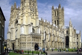 Catedral de Canterburry, na Inglaterra - um dos principais templos da Igreja da Inglaterra (anglicana).