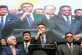 Presidente Jair Bolsonaro discursa na comemoração dos 108 Anos da Assembleia de Deus no Brasil. (Foto: Alan Santos/PR)