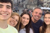 Gugu Liberato com a esposa, Rose, e os filhos João Augusto, Sofia e Marina. (Foto: Reprodução/Instagram)