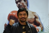 O ícone do boxe filipino Manny Pacquiao irá concorrer à presidência. (Foto: AFP/Ted Aljibe)