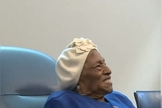 Sra. Rice em sua comemoração de aniversário. (Foto: Reprodução/WTOK-TV)