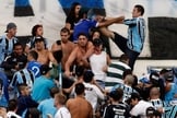 Briga na torcida Grêmio