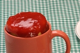 bolo de fubá na caneca