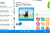 Facebook Messenger é totalmente integrado com a rede social e oferece bastantes funções no Windows Phone