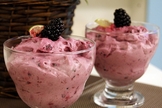 mousse de amoras