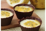 Mousse de maracujá vegana