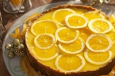 cheesecake de laranja
