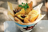 pasteis de fuba de carne seca
