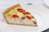 quiche de alho poró