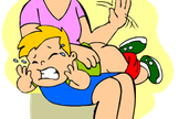 filho - palmada