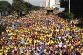 Última edição da Marcha para Jesus em São Paulo teve tema "Conquistando para Cristo".