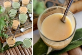 Brigadeiro verde e amarelo