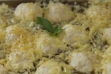 Nhoque de ricota com molho de espinafre e ervas
