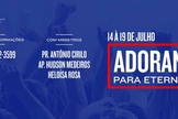 Pr. Antônio Cirilo e Heloísa Rosa estarão na Escola de Adoração Profética