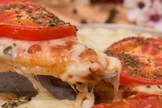 pizza de pão de queijo
