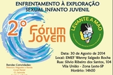 Batalha contra a exploração sexual infantil será tema do 2º Fórum Jovem