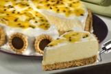 Torta mousse de maracujá