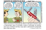 Toda escritura é inspirada por Deus e útil para o ensino, para a repreensão, para a correção e para a instrução na justiça, para que o homem de Deus seja apto e plenamente preparado para toda boa obra. - 2 Timóteo 3:16-17