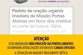 Portas Abertas _ mensagem