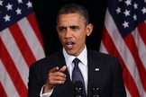 Barack Obama afirmou apoio à independência palestina na quinta-feira (14).
