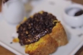 Bolo de cenoura com calda de brigadeiro