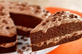 Bolo de cream cheese com Ovomaltine