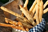Palitos de pão de queijo