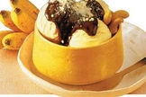 Sorvete de Banana com Iogurte