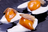 Nhoque de abóbora com creme de parmesão