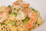  Macarrão Ruote com Camarões