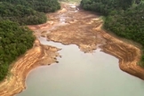 Nível de água de reservatório do Cantareira atinge índice mais baixo da história 