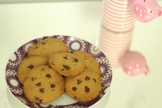  Cookies de Paçoquita Cremosa e gotas de chocolate