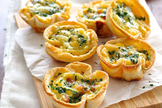 Quiche de pão de forma