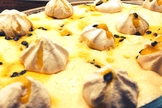 Creme de chocolate branco e maracujá