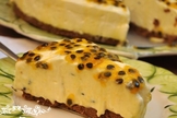 Cheesecake de maracujá sem forno
