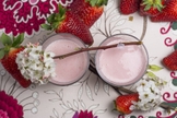 mousse de morango sem açúcar