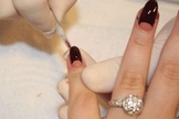 unhas meia-lua