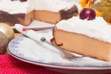 Torta rápida de doce de leite