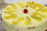 Bolo gelado de laranja