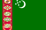 bandeira do Turcomenistão